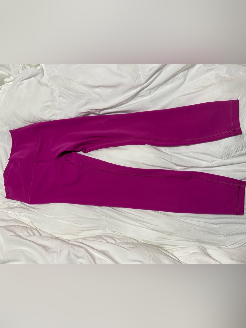 Lululemon Wunder train high rise tight 25” size 6 in pink